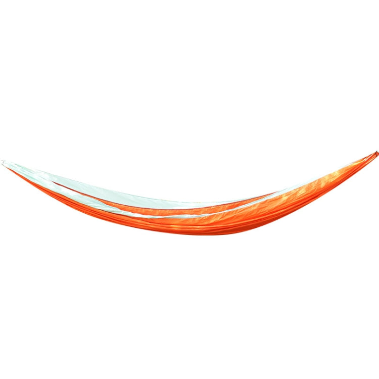 Outdoor Hängematte Nylon Fallschirmstoff Reise Camping Schaukel 2,7 m x 1,4 m (Himmelblau + Königsblau)