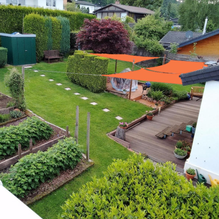 Wasserfester Anti-UV Sonnensegel Überdachung für den Außenbereich Garten (Grau, 4m x 7m)