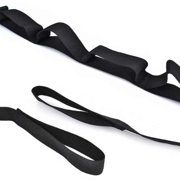 Outdoor Camping Zelte Aufbewahrung Wäscheleine Wild Camp Riemen Lanyard, Länge: 4,3 m (Schwarz)
