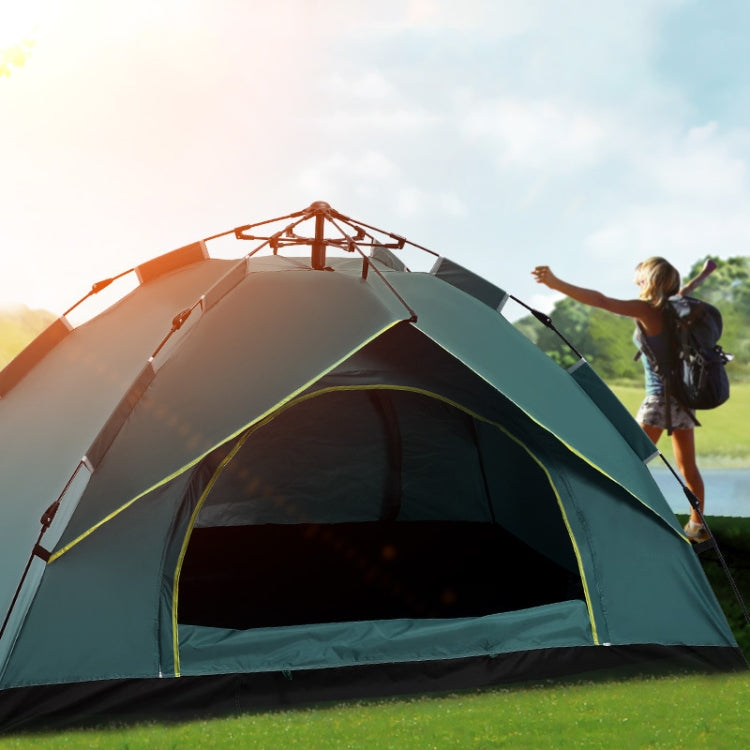 Outdoor Strand Reise Camping Automatisches Federzelt Für 2 Personen (Blau)