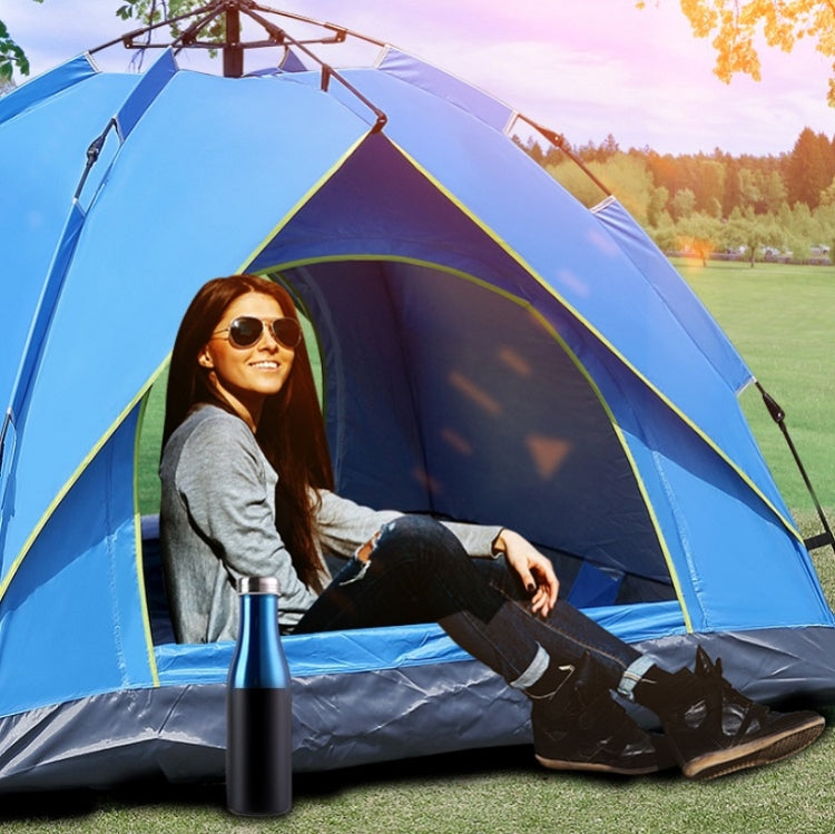 Outdoor Strand Reise Camping Automatisches Federzelt Für 2 Personen (Blau)
