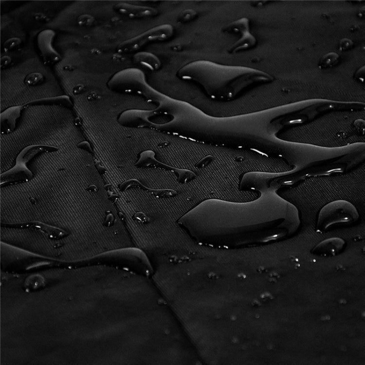 Outdoor Strandstuhl Staubdichte Wasserdichte Abdeckung Möbel Schutzabdeckung (Schwarz+Silber)