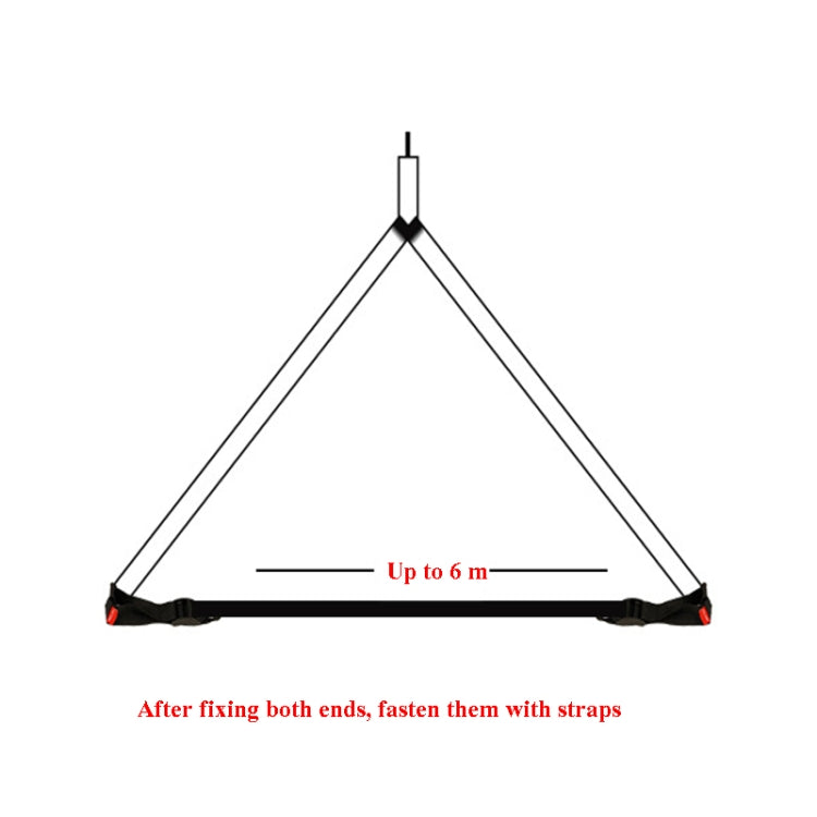 Pyramid Zeltpfosten Halter Zubehör Markisenpfosten Fixierungsverstellriegel (Schwarz)