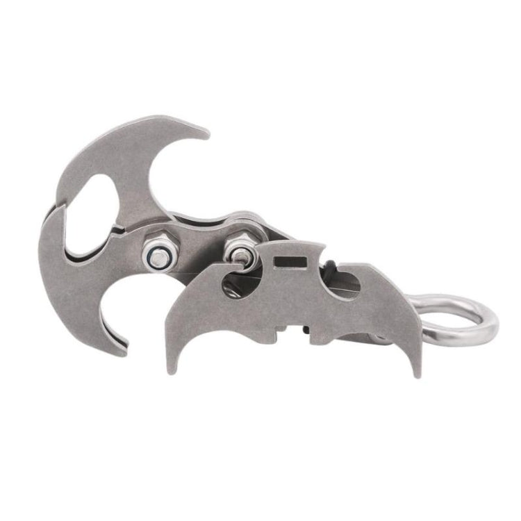 Outdoor Klettern Edelstahl Grapple (Größe: 8,5 x 4,5 cm)