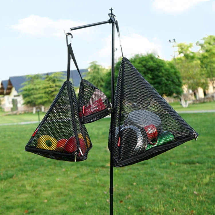 Dreieckige faltbare Aufbewahrungsnetz-Tasche für draußen (S)