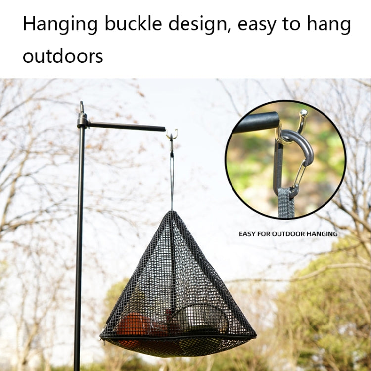 Outdoor Dreieckige Faltbare Aufbewahrungsnetz-Tasche (Groß)