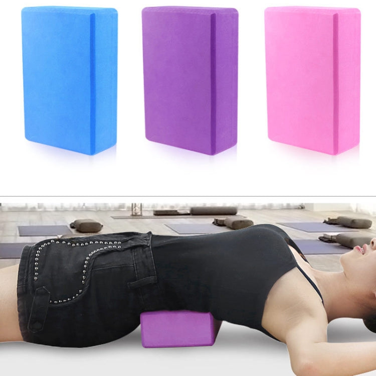 EVA Anti-Rutsch Anti-Kompression Yoga Fitness Ziegel (Prinzessin Pink)