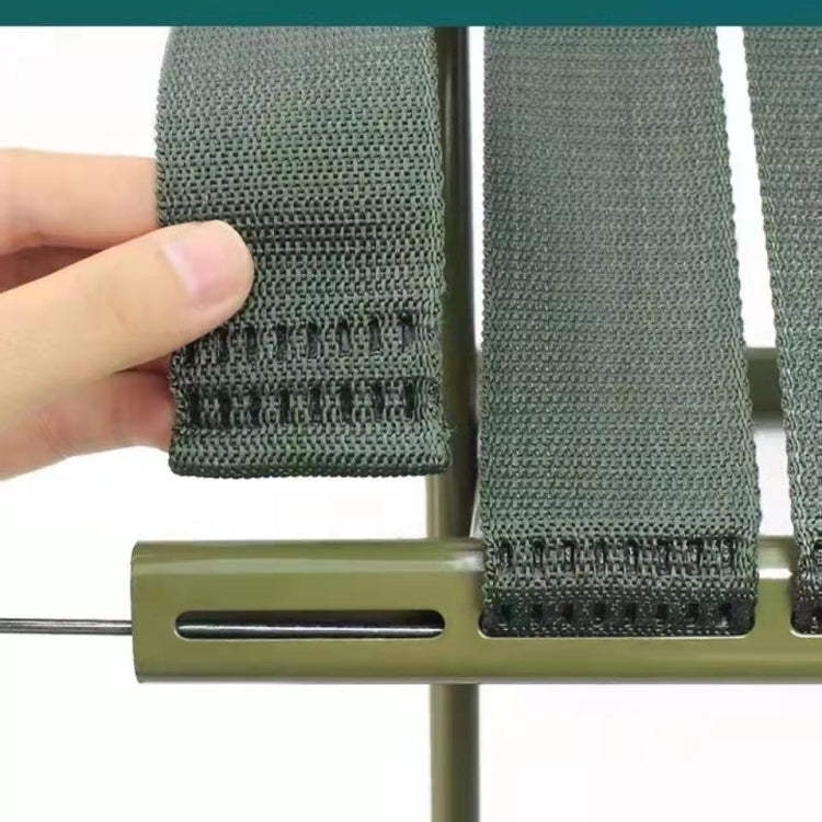 Verdickter Klapphocker Angelstuhl (Grün)