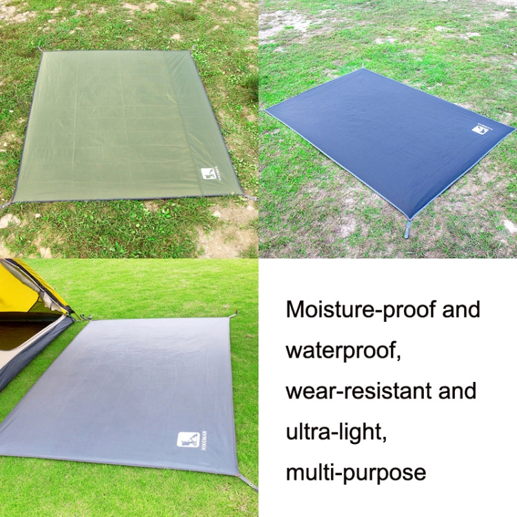 Verdickter Oxford-Stoff Wasserdichte Picknickdecke 140x210cm Grau