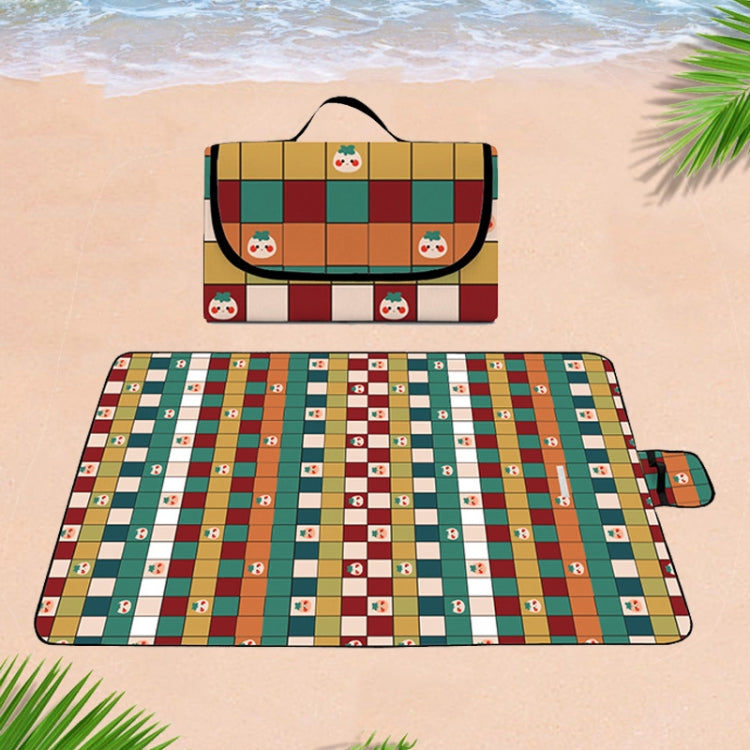 Outdoor Verdickte Feuchtigkeitsgeschützte Wasserdichte Tragbare Campingmatte (1,5 x 2m)