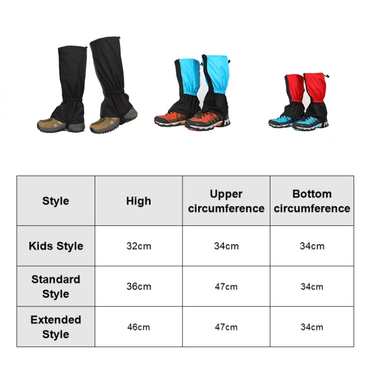 Outdoor Schnee Wüste Sanddicht Wasserdicht Fußabdeckung (Himmelblau) Standard