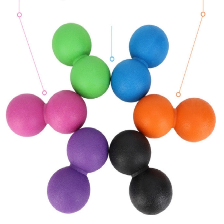 Silikon Elastic Fitness Massage Yoga Ball (Rosa Rot)