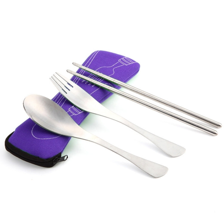 Drei-teilige Outdoor Besteckset (Edelstahl)