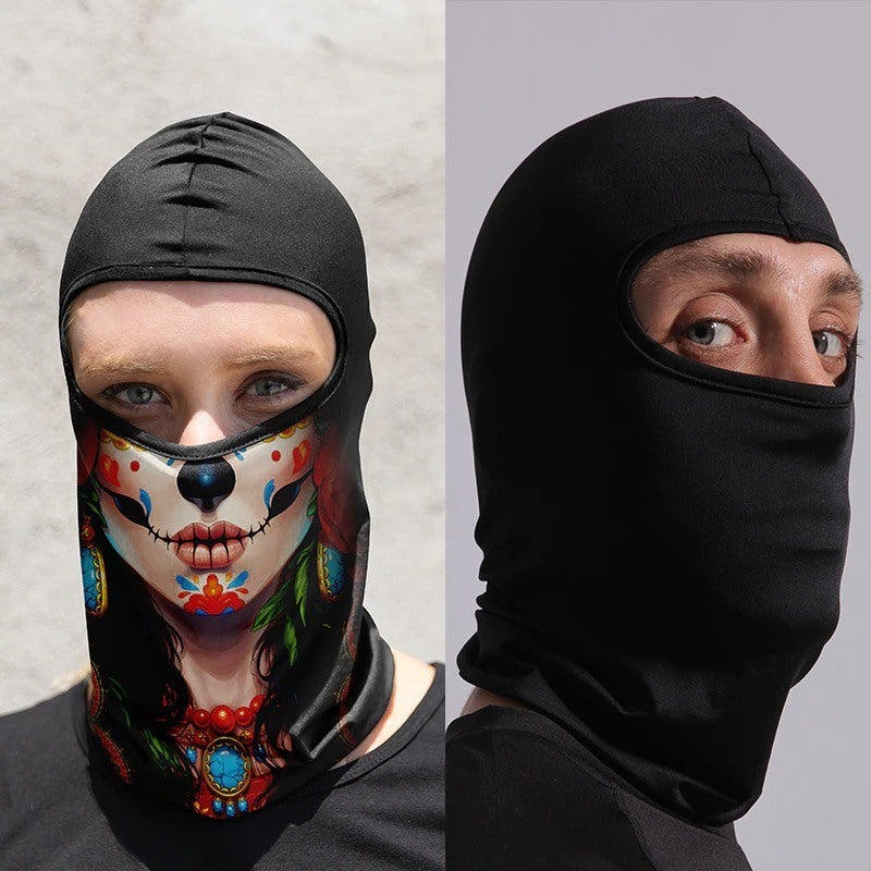 Atmungsaktive Fahrrad-Wintermütze Camping-Gesichtsmaske