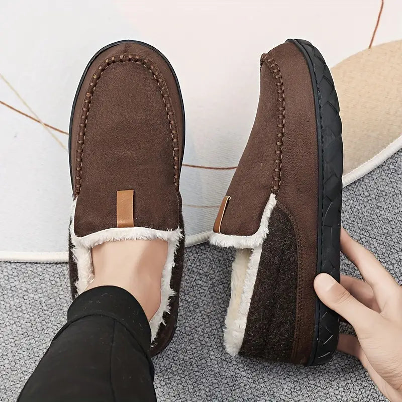 Bellaso - Gemütliche Loafer mit Fleecefutter für Herren