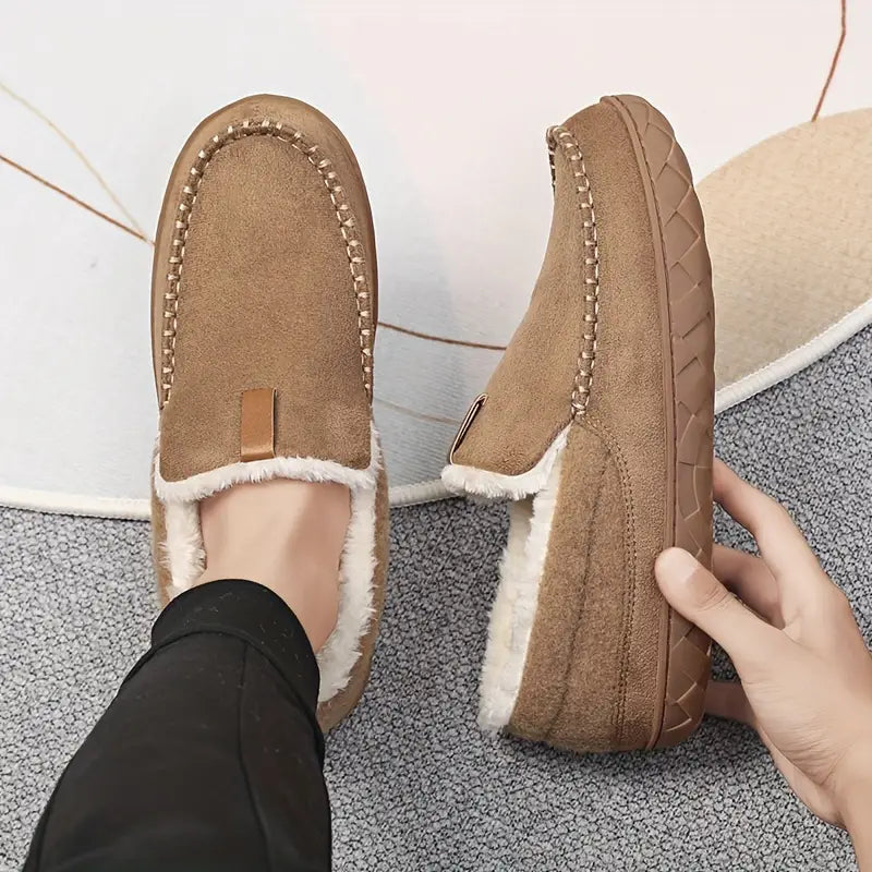Bellaso - Gemütliche Loafer mit Fleecefutter für Herren