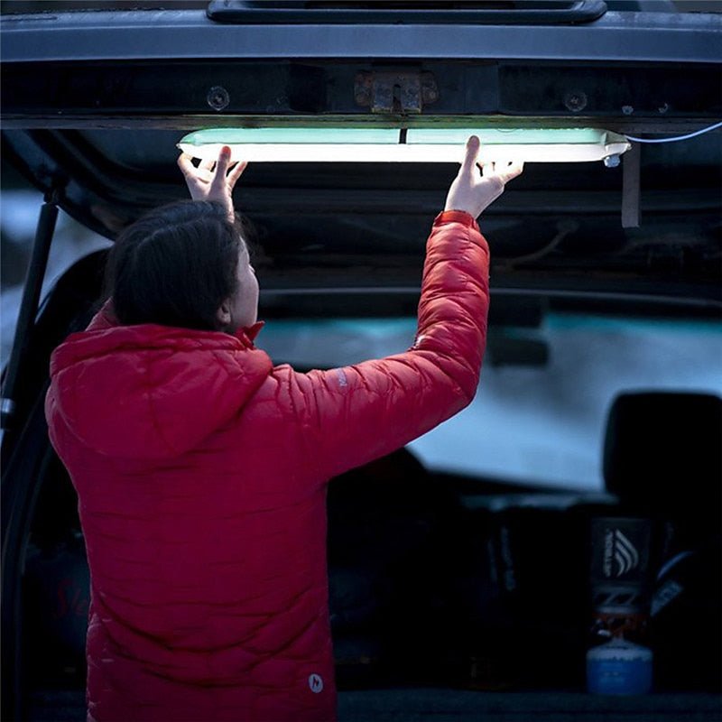 Aufblasbares Licht - Notfalllampe für Reisen im Freien