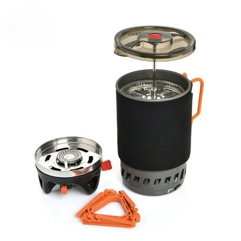 Kaffeekanne Tasse Für Camping Und Picknick