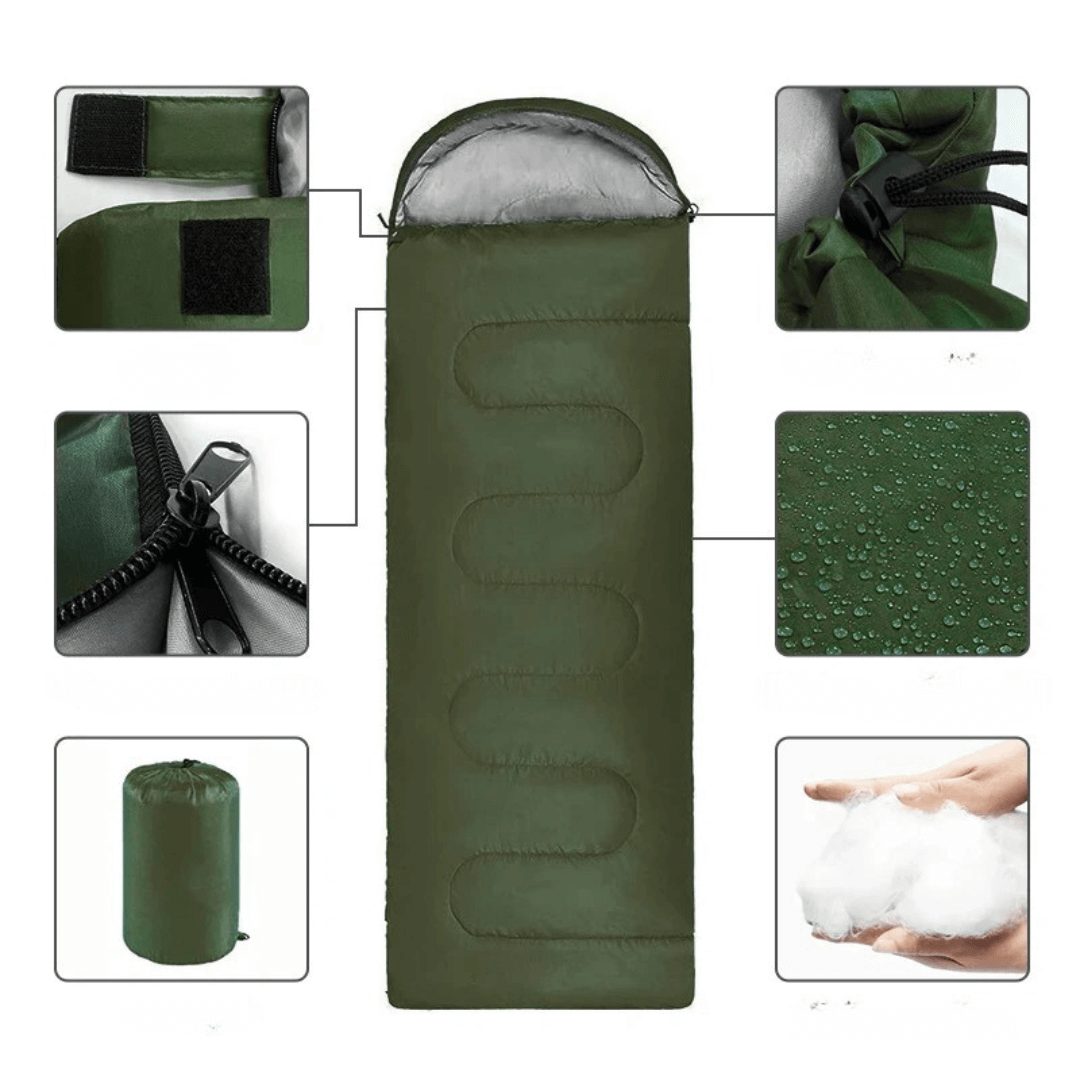Leichter Sommerschlafsack Outdoor Camping 10-25°C
