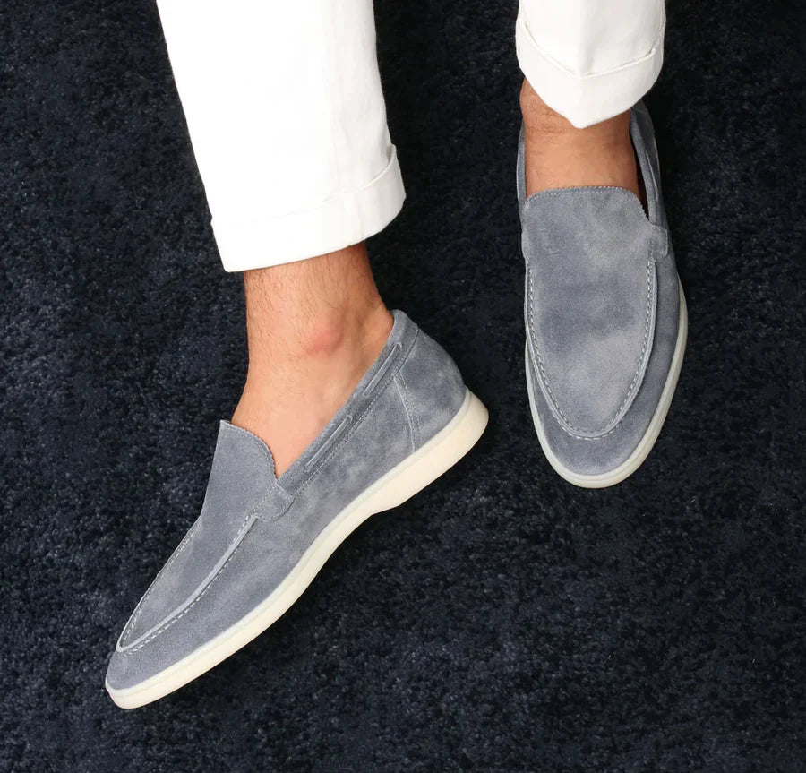 Bellaso - Klassische Herren Loafers Aus Wildleder