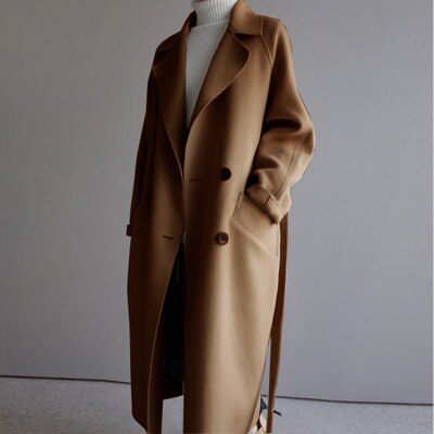 Bellaso Lange Wolle Jacke