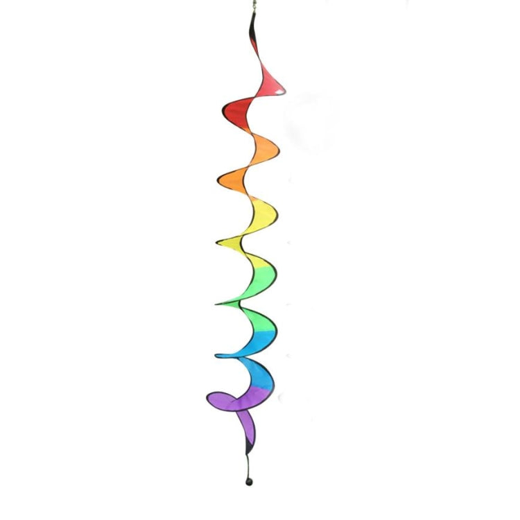 Outdoor Rainbow Spiral Zelt Ornament (Einheitsgröße, Bunt)
