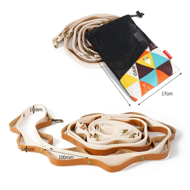 Outdoor PU Lanyard Camping Zubehör Aufbewahrung Seil Zelt Bindekette (verschiedene Farben)