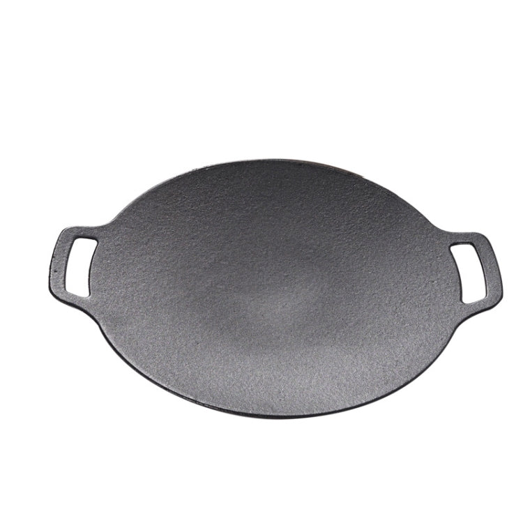 Outdoor Camping BBQ Gusseisen Grillpfanne Backform Nur (Größen: *x*)