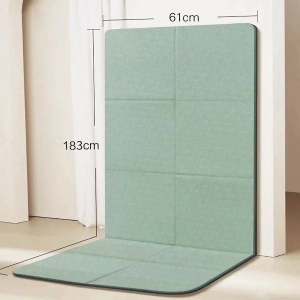 Faltbare Yogamatte - Dicke Reise-Yogamatte für Yoga, Pilates, Meditation und Bodenübungen